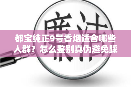 都宝纯正9号香烟适合哪些人群？怎么鉴别真伪避免踩坑？